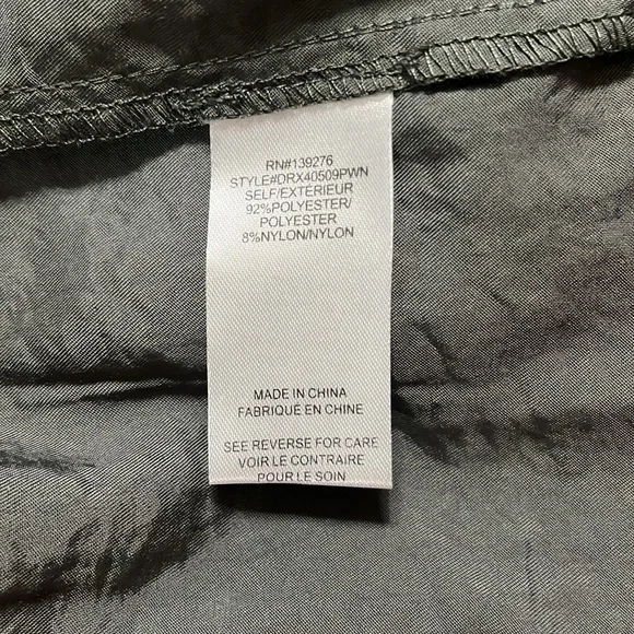 DR2 Daniel Rainn High Rise Lightweight Pull On Elastic Waist Slit Pockets Sz 2X - Picture 6 of 8